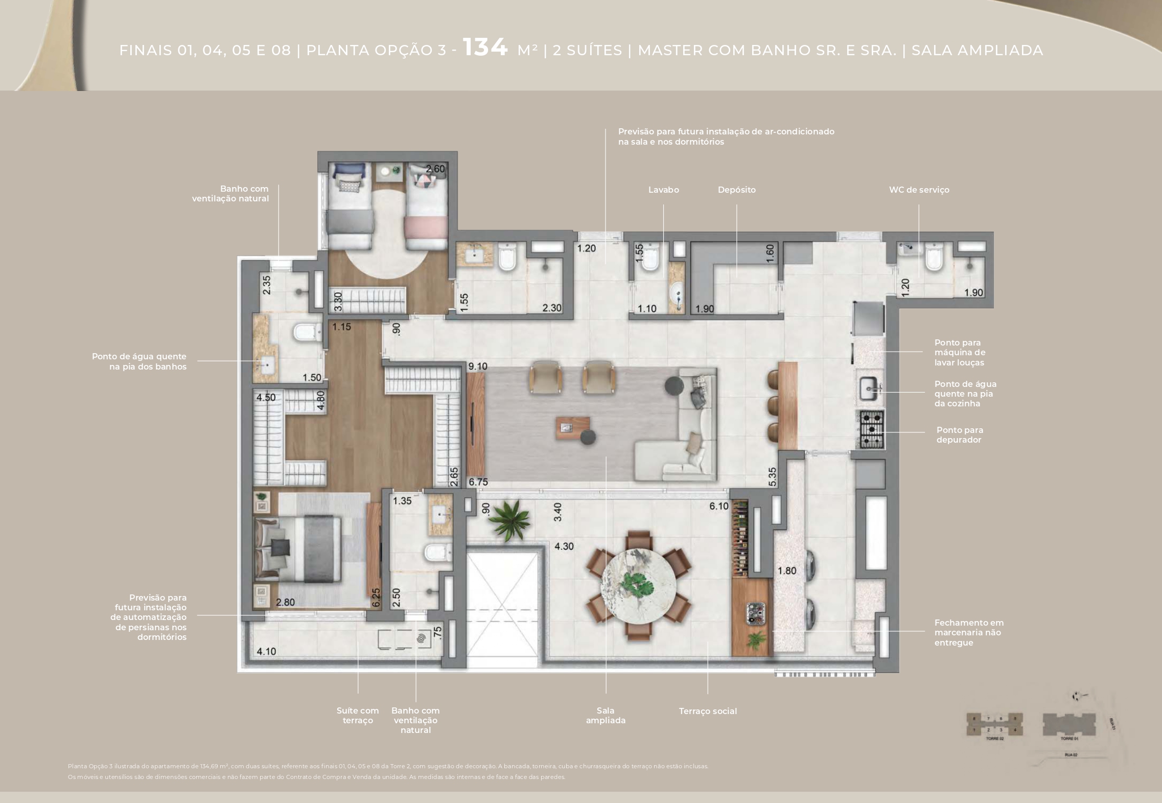 Planta Torre 1 - 4