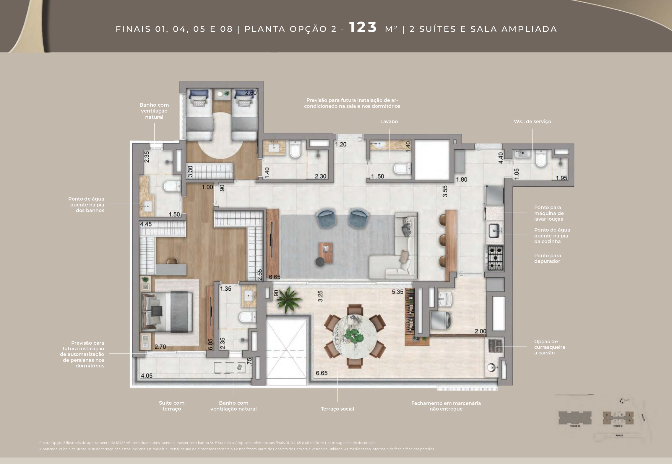 Planta Torre 2 - 3